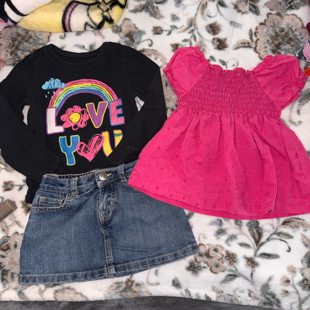 Kidgets Pink Toddler Outfit